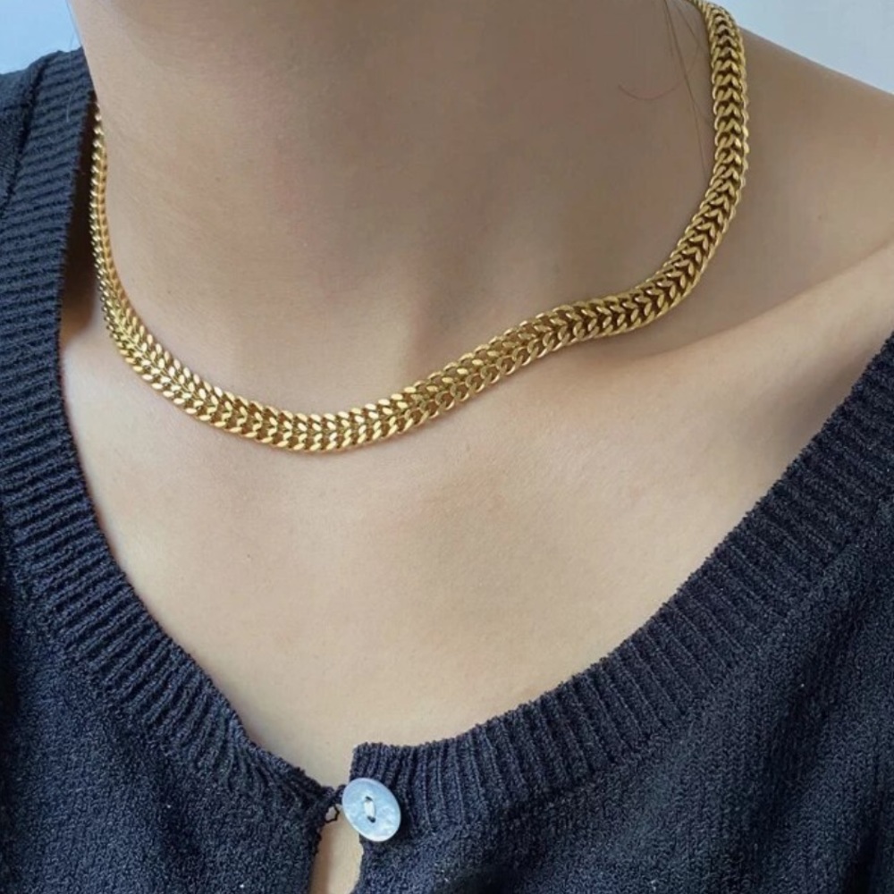 GP Woven Choker Necklace